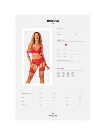 Belovya Soutien-gorge - Rouge