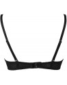 V-9841 Soutien gorge ouvert - Noir