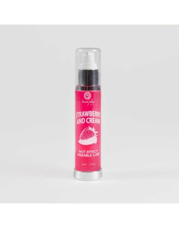 Lubrifiant effet chaud Fraise 50ml 3538