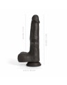 Idalis - Gode vibrant avec va et vient 20.30 cm - Noir