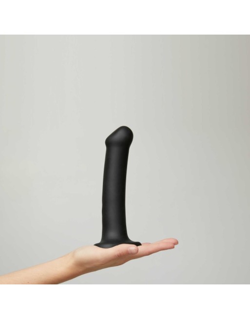 Dildo Double Densité semi realiste - Noir