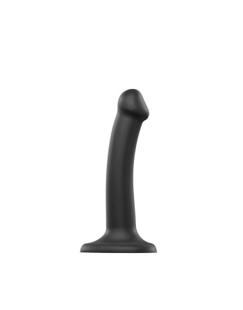 Dildo Double Densité semi realiste - Noir