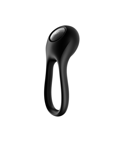 Cockring  Satisfyer Majestic Duo - Noir