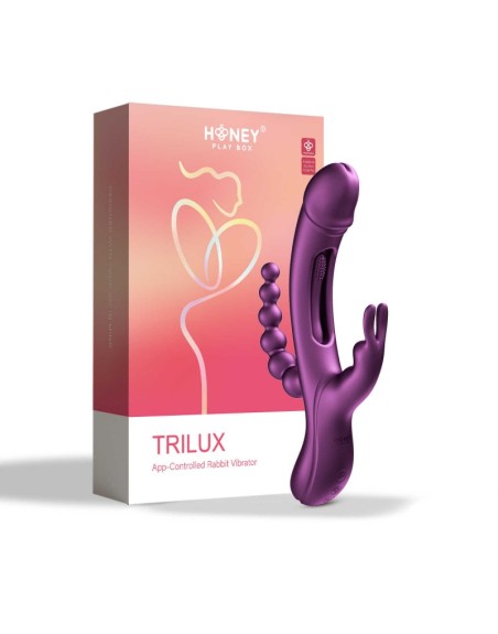 Trilux Rabbit 4 en 1 controlé par application - Violet