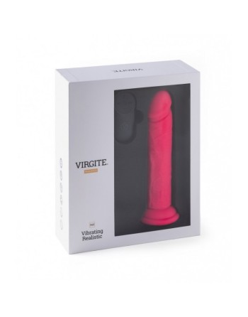 VIBROMASSEUR RÉALISTE R15 FLESH 16.5CM AVEC TÉLÉCOMMANDE rose