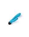 VIBROMASSEUR RECHARGEABLE V6 BLEU RABBIT