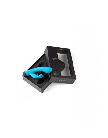 VIBROMASSEUR RECHARGEABLE V6 BLEU RABBIT