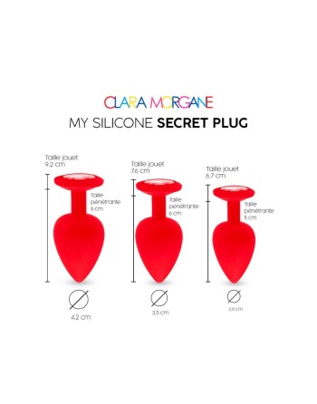 My Silicone Secret Plug - Rouge