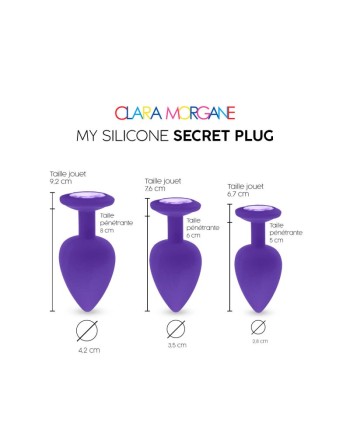 My Silicone Secret Plug - Purple