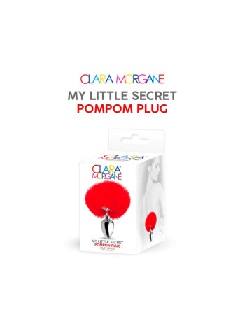 My little secret pompom plug - rouge