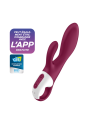 Vibromasseur rabbit chauffant Satisfyer Heated Affair - Violet