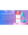 Loli Bleu - vibromasseur avec application pour le point G et le clitoris