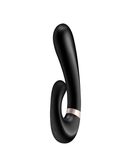 Stimulateur clitoridien et Vibromasseur point G Satisfyer Heat Wave Connect App - Noir