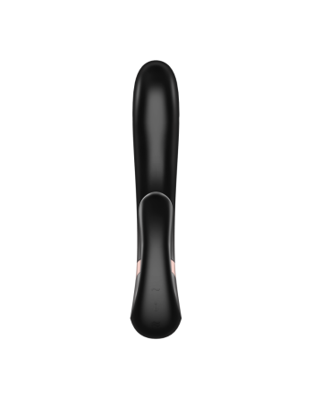 Stimulateur clitoridien et Vibromasseur point G Satisfyer Heat Wave Connect App - Noir