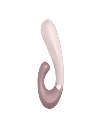 Stimulateur clitoridien et Vibromasseur point G Satisfyer Heat Wave Connect App - Mauve