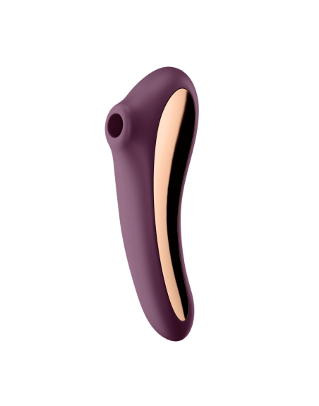 Stimulateur et Vibromasseur Satisfyer Dual Kiss - Mauve