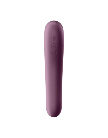 Stimulateur et Vibromasseur Satisfyer Dual Kiss - Mauve