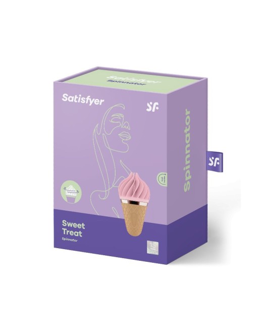 Stimulateur Satisfyer Sweet Treat - Rose