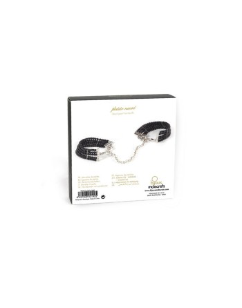 Plaisir Nacre - Menottes Bracelets - Noir