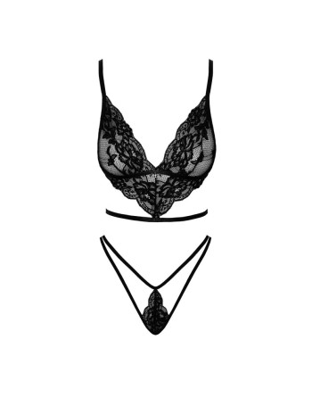 French Kiss 240 ensemble lingerie - noir