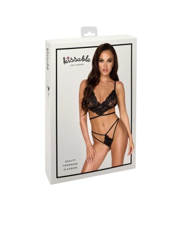 French Kiss 240 ensemble lingerie - noir