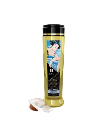 Huile de massage érotique - Adorable - Frissons de coco - 240 ml