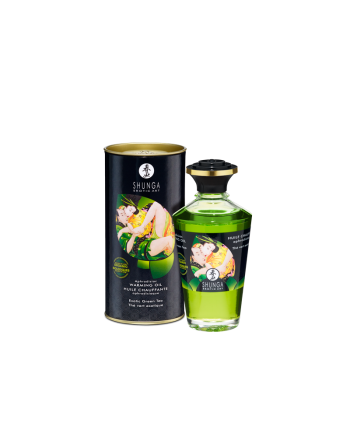 Huile aphrodisiaque organique  - Thé vert exotique