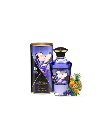 Huile chauffante aphrodisiaque - Fruits exotiques 100ml