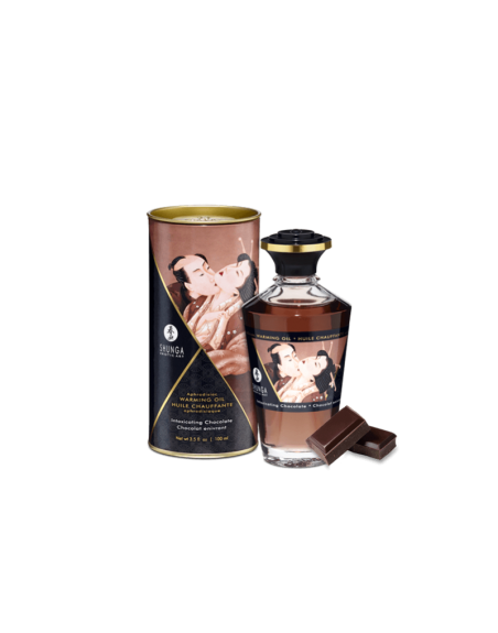 Huile chauffante aphrodisiaque - Chocolat enivrant 100ml