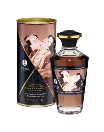 Huile chauffante aphrodisiaque - Chocolat enivrant 100ml