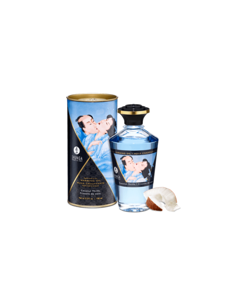 Huile chauffante aphrodisiaque - Frissons de coco 100ml