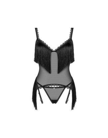 Sherila Corset et string - noir