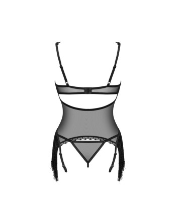 Sherila Corset et string - noir