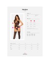 Norides Corset et string - noir