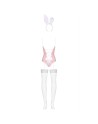 Bunny suit Costume Lapin 4 pcs rose 