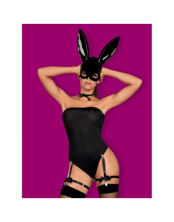 Bunny Costume 4 pcs - Noir