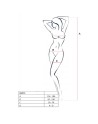 BS075W Bodystocking - Blanc